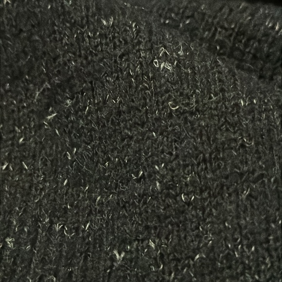 EUC Calvin Klein Sweater-Sz XS-Turtle Neck-Semi Cropped-Salt & Pepper-Wool Blend - Picture 16 of 16